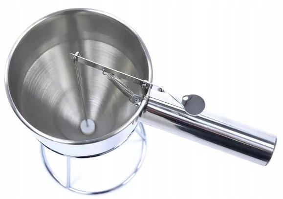 Dozownik do ciasta ze Stali Nierdzewnej - 1.3L plus Pokrętło dozowania Maxima 09374160 8719632127789