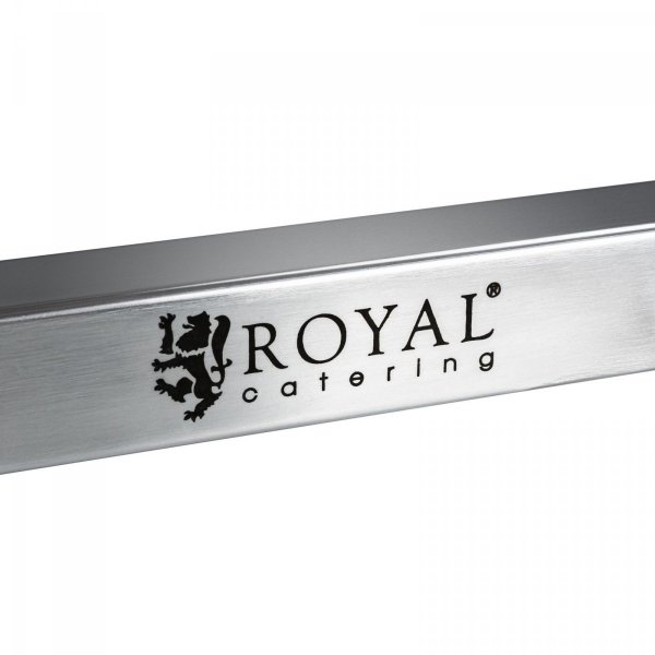 Wózek kelnerski - 3 półki - do 480 kg - okrągły uchwyt ROYAL CATERING 10010230 RCSW-3R