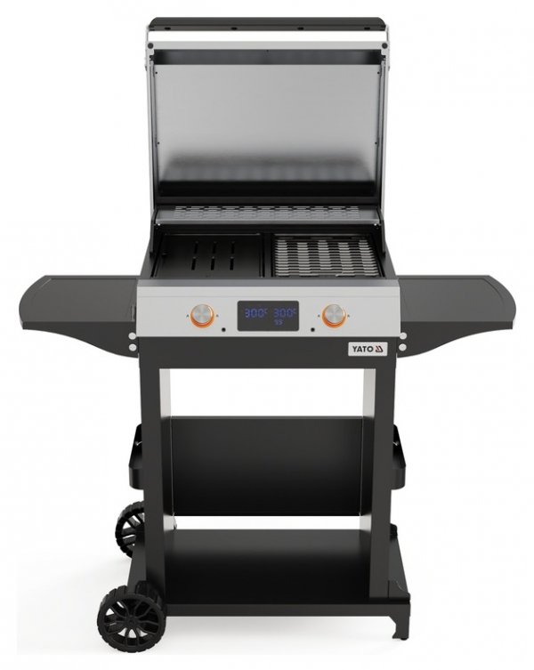 GRILL ELEKTRYCZNY YATOMI 2300W, PANEL LED YATO YG-20071