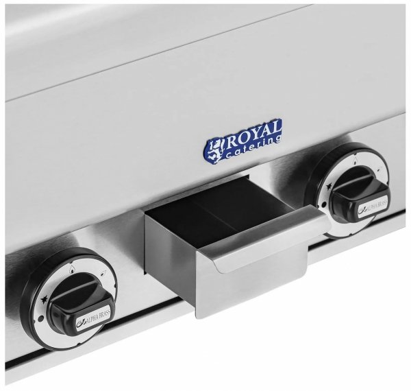 Grill lawowy gaz 2x7200W Royal Catering 10011949 RC-GLRG600