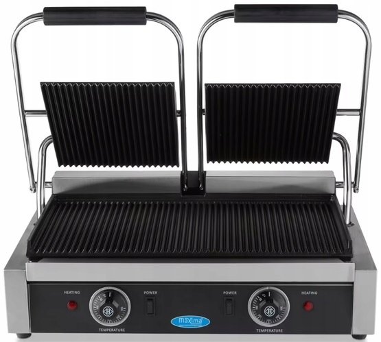 Grill Kontaktowy MCG Big Ryflowany MAXIMA 09300435 8719324276931