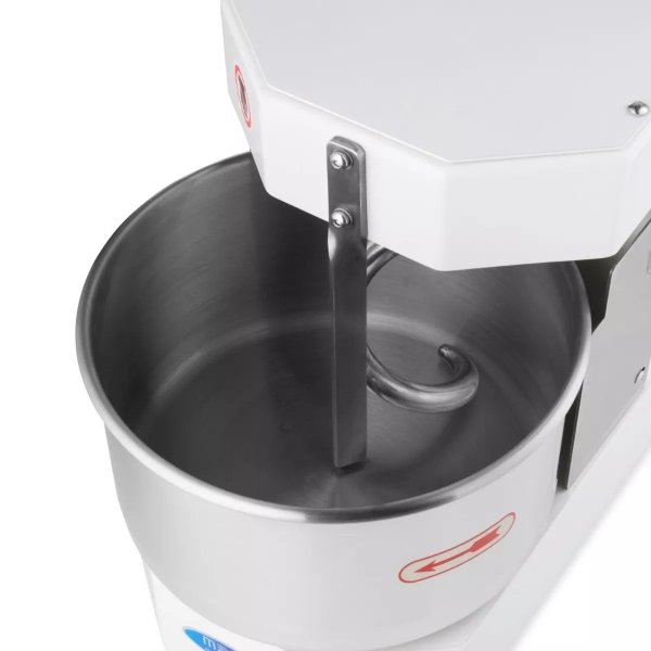 Miesiarka do ciasta 8L mikser spiralny 4,5kg wsad biały Maxima 09361008