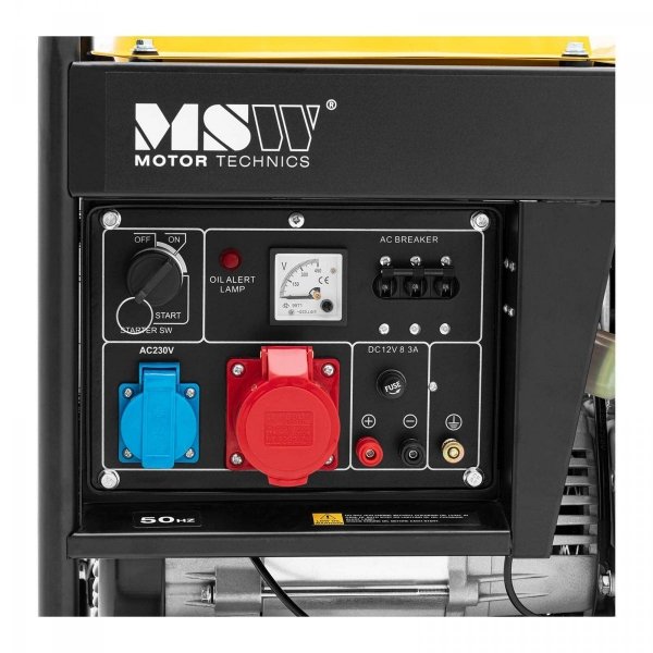 Agregat prądotwórczy 12,5 l MSW 10062352 MSW-AVR DG750 EURO5