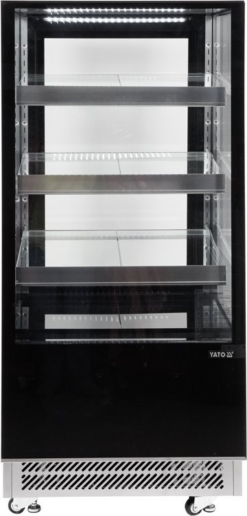 WITRYNA CHŁODNICZA 300L 65x80x144 CZARNA YATO YG-05040 YG-05040