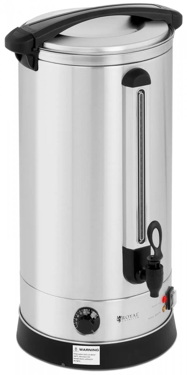 Warnik do wody - 23,5 l - 2500 W - stal nierdzewna - dwuściankowy ROYAL CATERING 10011696 RC-WBDW23