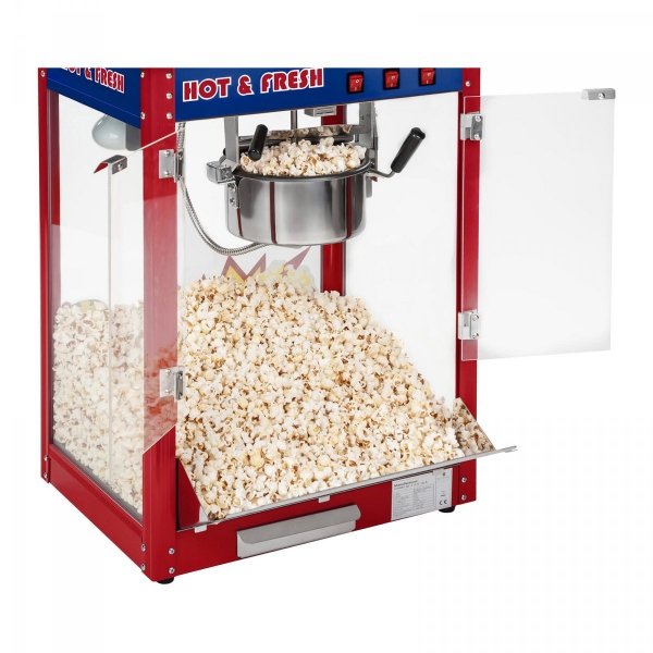 Maszyna do popcornu Royal Catering RCPW-16.1 z wózkiem 1600W ROYAL CATERING 10010538 RCPW-16.1