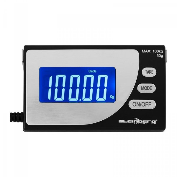 Waga paczkowa - 100 kg / 0,1 g - LCD - USB STEINBERG 10030567 SBS-PT-100C
