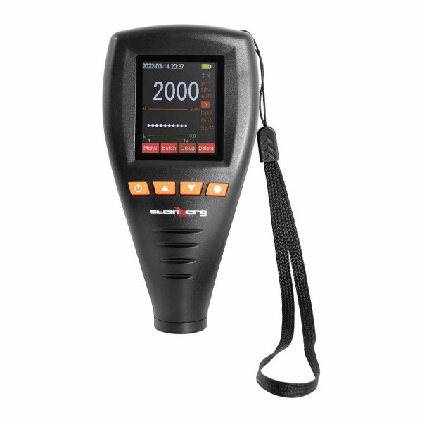 Miernik grubości lakieru - 0-2000 μm - ±3% + 1 μm - analiza danych STEINBERG 10030973 SBS-TG-3000
