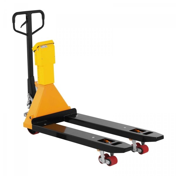 Wózek paletowy z wagą - do 2000 kg - LCD TEM 10200060 BEK+C10062000