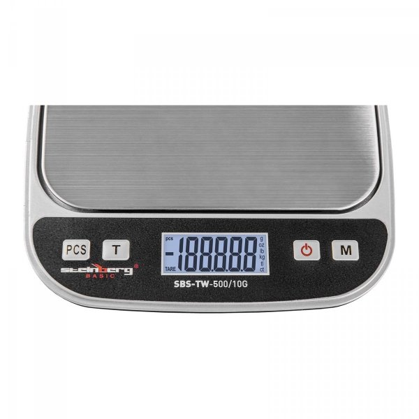Waga stołowa Steinberg Basic SBS-TW-500/10G 0,5kg podziałka 0,01g STEINBERG 10030145 SBS-TW-500/10G