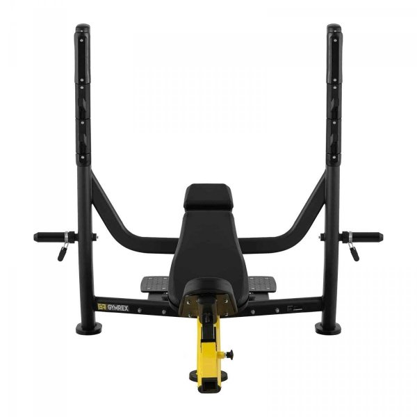Ławka skośna do wyciskania - 135 kg - 300 x 230 mm GYMREX 10230204 GR-MG52