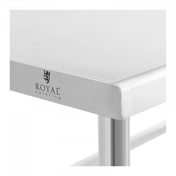 Stół ze stali nierdzewnej - 100 x 60 cm - udźwig 90 kg - Royal Catering ROYAL CATERING 10012657 RCAT-100/60-PS