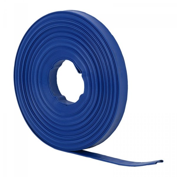 Wąż płaski - 1&quot; - 50 m - 8 - 24 bar - wzmocniony tkaniną HILLVERT 10090449 HI-LFH-6