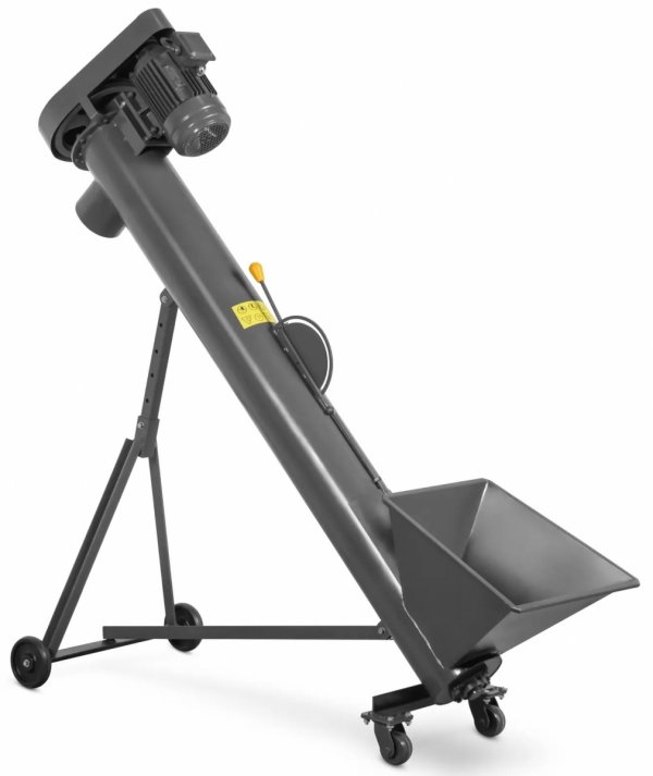 Podajnik ślimakowy - 1,4 m - 1000 kg/h - 1400 obr./min - stal węglowa Wiesenfield 10280609 WIE-SC-100