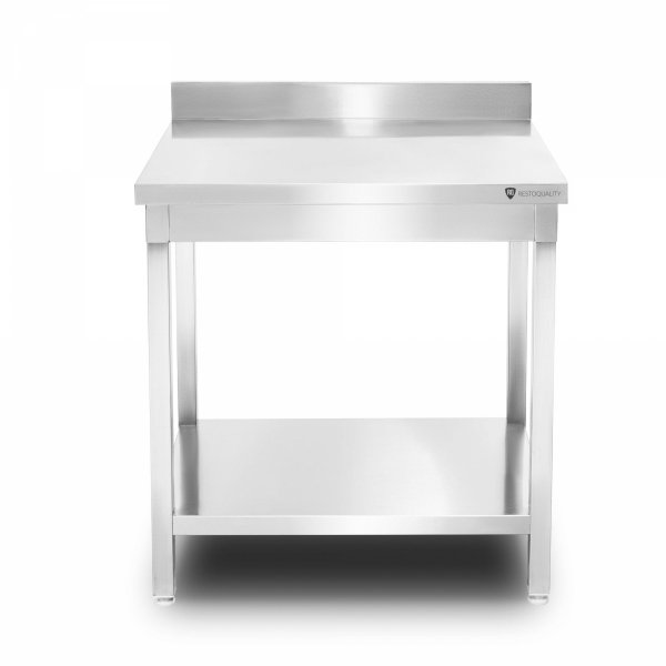 Stół przyścienny z półką | 1600x700x850 mm | skręcany