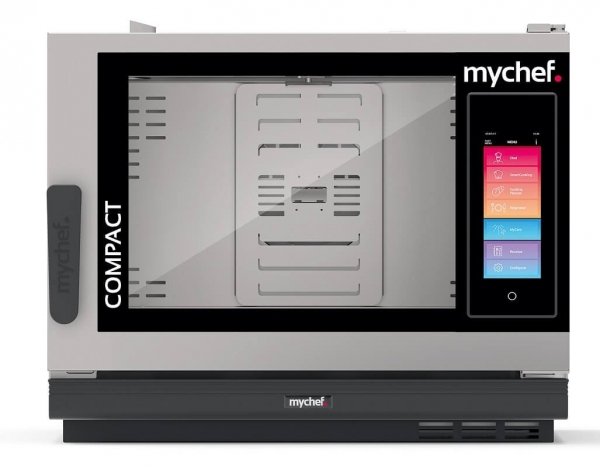 PIEC KONWEKCYJNO-PAROWY ELEKTRYCZNY | AUTOMATYCZNY SYSTEM MYJĄCY | 6XGN1/1 | 7,3 KW | 400 V | MYCHEF ICOOK COMPACT 061TE