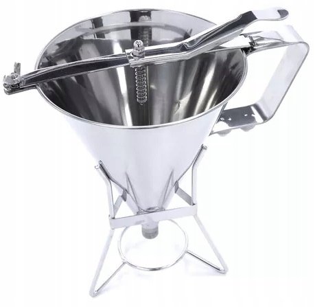 Dozownik do sosów ciasta ze Stali Nierdzewnej Profesjonalny Deluxe 1.6L  Maxima  09374161 8719632127789