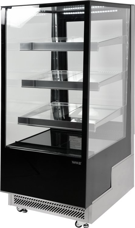 WITRYNA CHŁODNICZA 300L 65x80x144 CZARNA YATO YG-05040 YG-05040