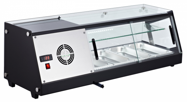 WITRYNA NADSTAWKA CHŁODNICZA 64L 5XGN1/3 INVEST HORECA RTS-64B SUSHI