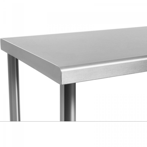 Stół roboczy - 120 x 60 cm - stal nierdzewna ROYAL CATERING 10010495 RCAT-120/60