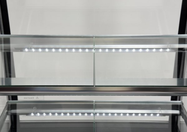 WITRYNA CHŁODNICZA 300L 65x80x144 CZARNA YATO YG-05040 YG-05040