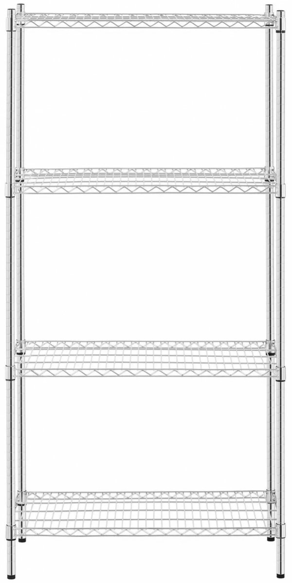 Regał metalowy - druciany - 900 x 450 x 1800 mm Royal Catering 10011857 RCMR-1800P47