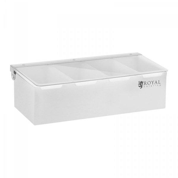 Pojemnik barmański na dodatki do drinków - 4 szt. ROYAL CATERING 10011187 RCCBP 4