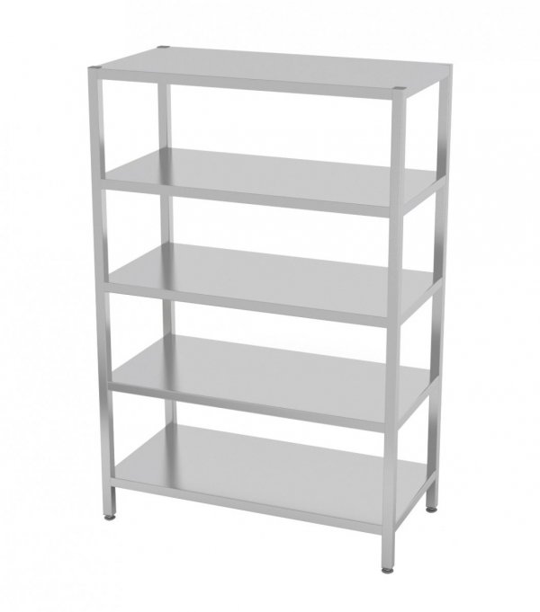 Regał magazynowy skręcany, 5 półek pełnych 1400 x 400 x 1800 mm POLGAST 335144SK 335144SK