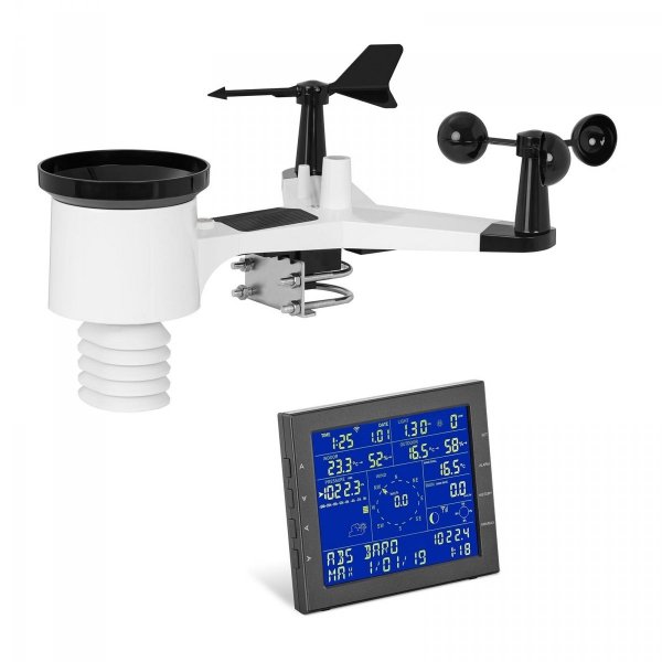 Stacja pogodowa - LCD - WiFi - 3552 wskazania STEINBERG 10030584 SBS-WS-400
