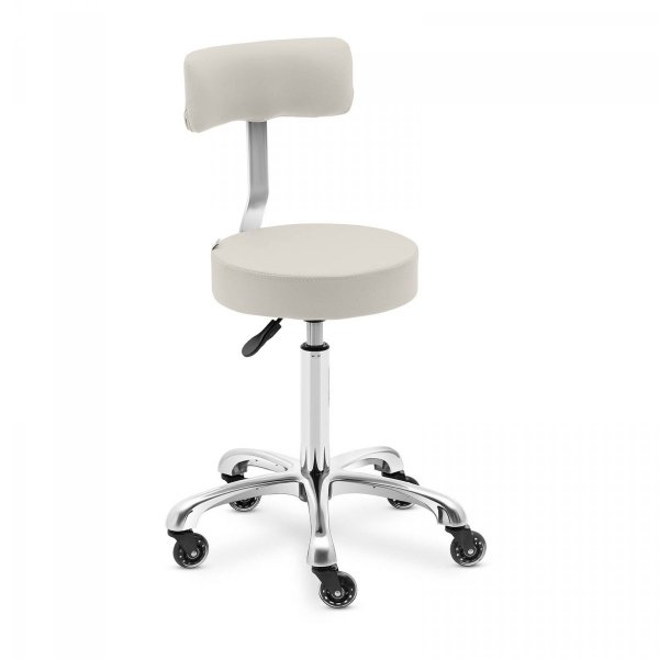 Krzesło kosmetyczne 540-720mm beżowe PHYSA 10040611 WELLS BEIGE