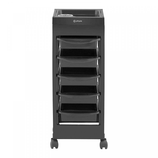 Wózek fryzjerski 10 kg 5 szuflad PHYSA 10040538 PHYSA-RR-12