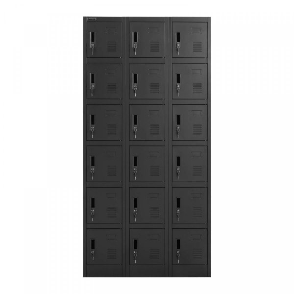 Szafa metalowa skrytkowa - 18 szafek - zamykana - 200 kg FROMM STARCK 10260388 STAR_MCAB_42