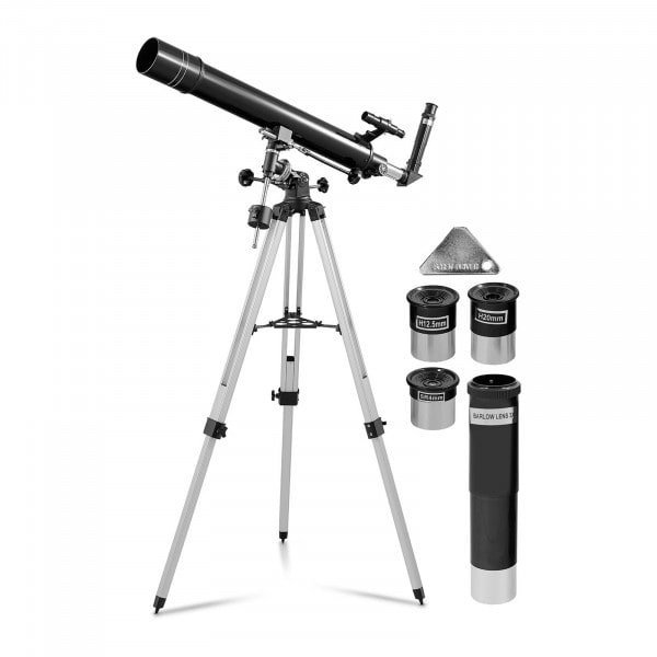Teleskop refraktor - Ø80 mm - 900 mm - statywUNIPRODO 10250355 UNI_TELESCOPE_04