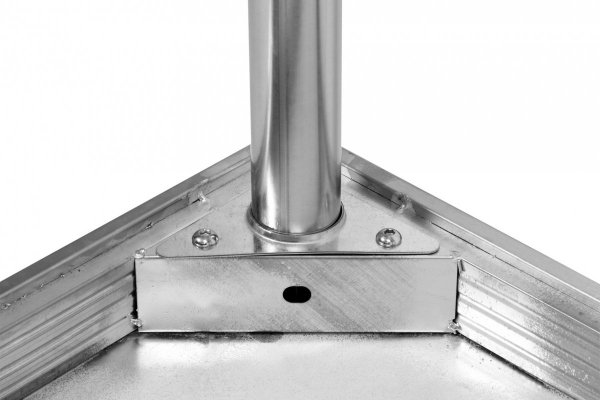 STÓŁ CENTRALNY SKŁADANY Z PÓŁKĄ 1000×700×H850mm YATO YG-09010 YG-09010