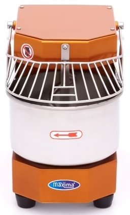 Spirala Mikser / Mieszarka Ciasta - 8L - 4,5 kg Ciasta - Złoty MAXIMA 09361011 8720783959976