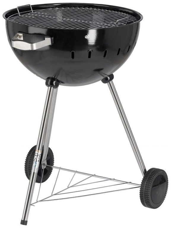 GRILL WĘGLOWY OKRĄGŁY 54CM CZARNY YATO YG-20300