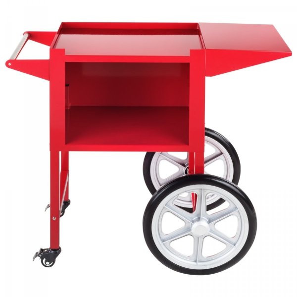 Wózek do popcornu - 51 x 37 cm - czerwony ROYAL CATERING 10010090 RCPT-16E