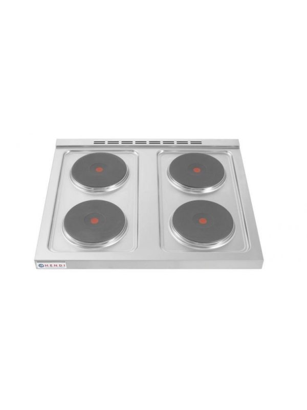 Kuchnia elektryczna 4-płytowa Kitchen Line na podstawie otwartej HENDI 226223 226223