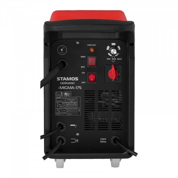 Spawarka MIG/MAG - 175 A - 230 V - przenośna - drut gratis STAMOS 10020205 S-MIGMA-175