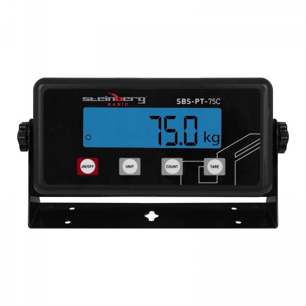 Waga paczkowa - 75 kg / 10 g - terminal LCD STEINBERG 10030146 SBS-PT-75C
