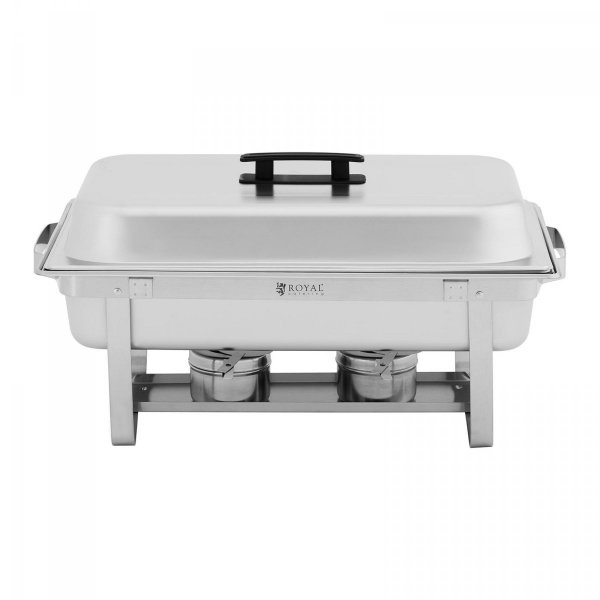 Podgrzewacze do potraw - 2 szt. - 2 x 8 l - z pojemnikami GN ROYAL CATERING 10012836 RCCD_RT20_2X9L