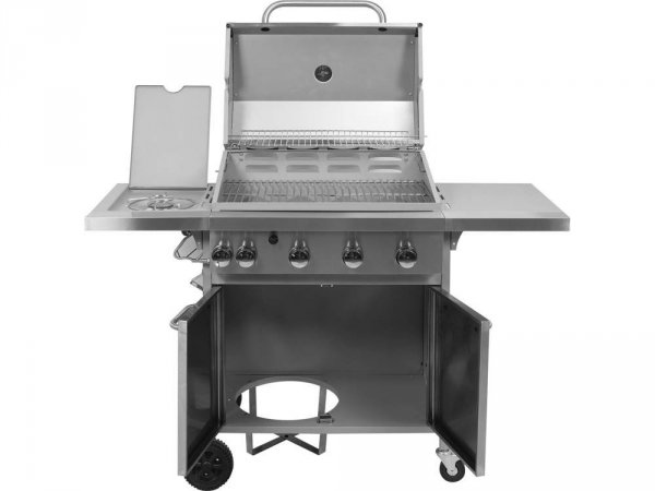 GRILL GAZOWY 4+1 ŻELIWNY RUSZT, 16KW LUND 99655