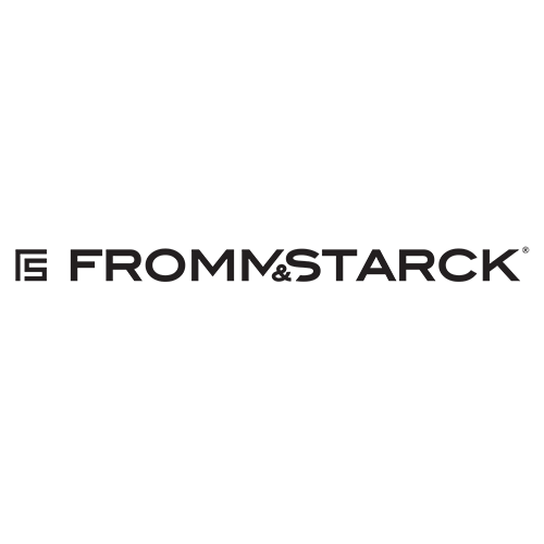 Stół - kwadratowy - 80 x 80 cm - szklany blat FROMM STRACK 10260324 STAR_DESK_35