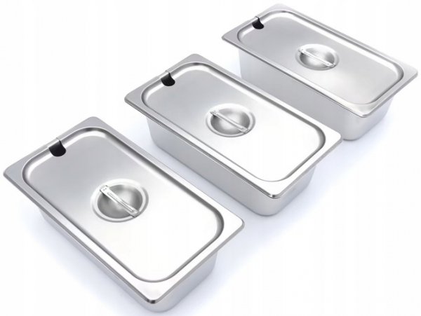 Topielnik do Czekolady - 3 x 1/3 GN 10 cm MAXIMA 09374051 8719632127444