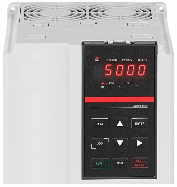 Przetwornica częstotliwości - 3,7 kW, 5 KM - 380 V - 50-60 Hz - LED MSW 10061532 MSW-FI-3700