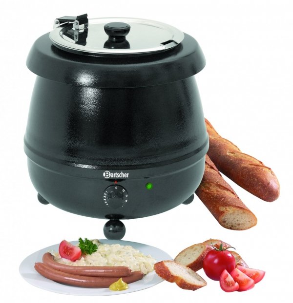 Kociołek Party, 9L, czarny BARTSCHER 100054 100054