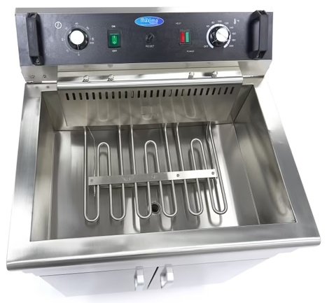 Frytkownica 30L - z Kranem i Szafka Profesjonalna MAXIMA 09365232 8720365340291