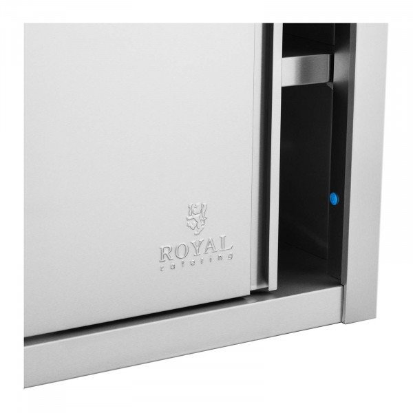 Szafka ścienna - stal nierdzewna - 140 x 45 x 60 cm ROYAL CATERING 10011661 RCSSWC-140X45-S
