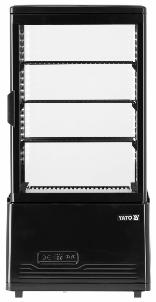 WITRYNA CHŁODNICZA 98L 46X41X112 CZARNA YATO YG-05053
