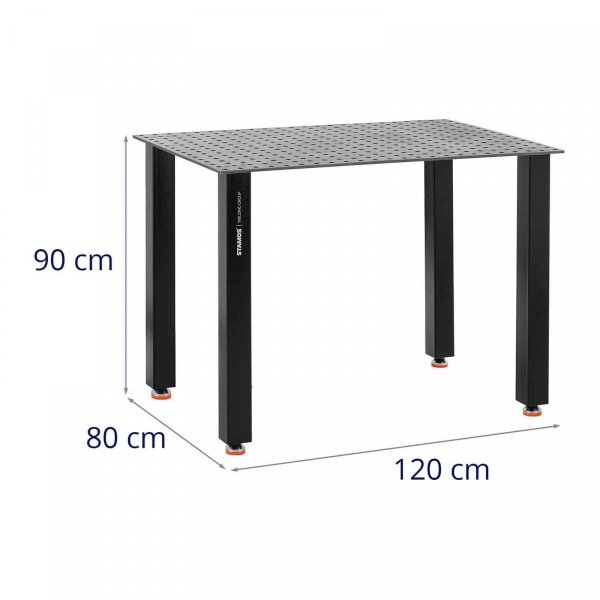 Stół spawalniczy - 150 kg - 120 x 80 cm STAMOS 10021468 SWG-TABLE12016PRO+